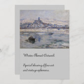 ヴェテウユエンハイバーボートオンリバー 招待状 (正面/裏面)