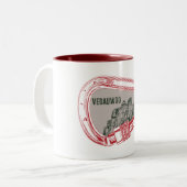 ヴェドウー登山カラビナー ツートーンマグカップ (正面左)