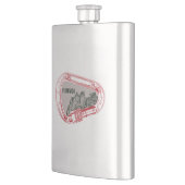 ヴェドウー登山カラビナー フラスク (左)