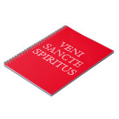 ヴェニサンクテスピリタス祈りの言葉ジャーナル ノートブック (左側)