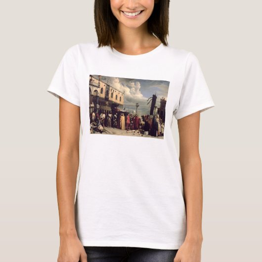 ヴェニスで死与えんだティツィアへの葬式の名誉 Tシャツ (正面)