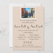 ヴェニスアレーウィズラブ引用文 招待状 (裏面)