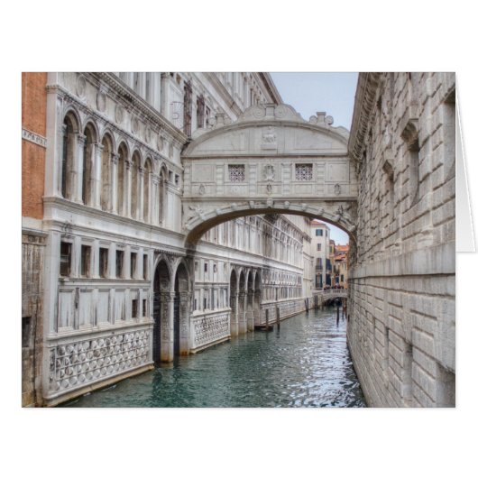 ヴェニスイタリアのため息橋 (正面横)