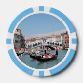 ヴェニスカナルトランプのポーカーチップス ポーカーチップ (正面)