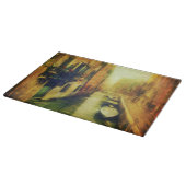 ヴェニスカナルバルコニ絵画ーズ カッティングボード (角)