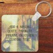 ヴェニスカナルバルコニ絵画ーズ キーホルダー (裏面)