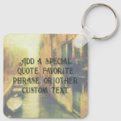 ヴェニスカナルバルコニ絵画ーズ キーホルダー (裏面)