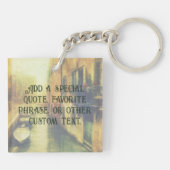 ヴェニスカナルバルコニ絵画ーズ キーホルダー (裏面)