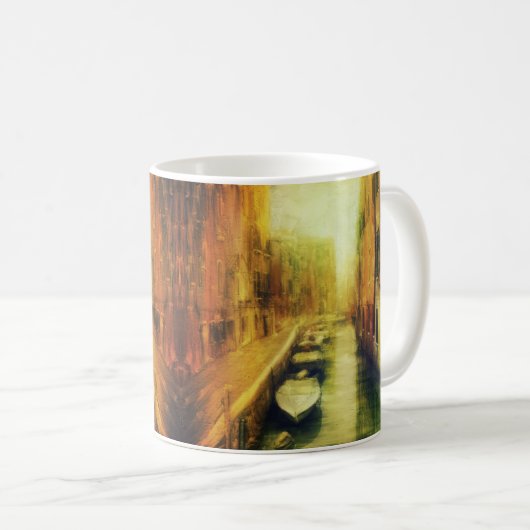 ヴェニスカナルバルコニ絵画ーズ コーヒーマグカップ (正面右)