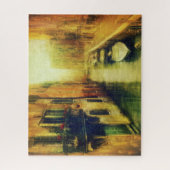 ヴェニスカナルバルコニ絵画ーズ ジグソーパズル (縦)