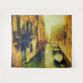 ヴェニスカナルバルコニ絵画ーズ タペストリー (正面(横))
