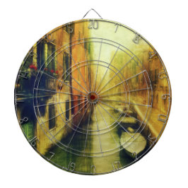 ヴェニスカナルバルコニ絵画ーズ ダーツボード