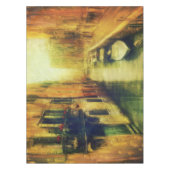 ヴェニスカナルバルコニ絵画ーズ テーブルクロス (正面)