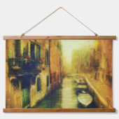 ヴェニスカナルバルコニ絵画ーズ 吊り下げ型タペストリー (正面)
