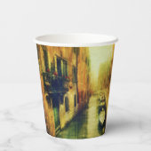 ヴェニスカナルバルコニ絵画ーズ 紙コップ (裏面)