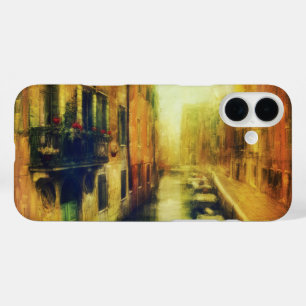 ヴェニスカナルバルコニ絵画ーズ iPhone 16 PLUSケース