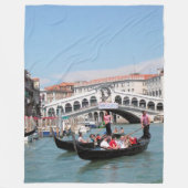 ヴェニスカナルフリースブランケット フリースブランケット (正面)