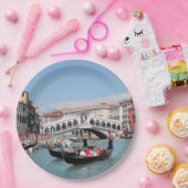 ヴェニスカナル紙プレート ペーパープレート (パーティー)