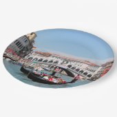 ヴェニスカナル紙プレート ペーパープレート (アングル)