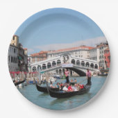 ヴェニスカナル紙プレート ペーパープレート (正面)