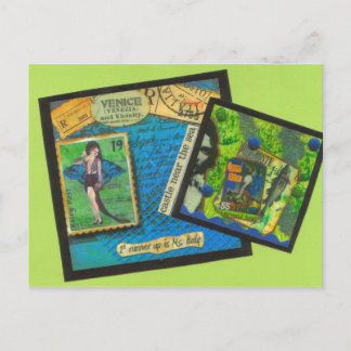 ヴェニスキャッスルニアザシーポストカード ポストカード