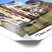 ヴェニスグランドカナルウィズラブ引用文 フォトプリント            (角)