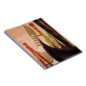 ヴェニスグランドカナルボートイタリアイラストレーション ノートブック (右側)