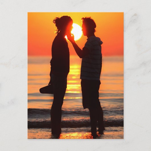 ヴェニスサンセットアットリドビーチ ポストカード (正面)