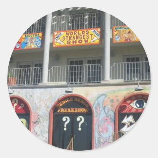 ヴェニスビーチフリークショー ラウンドシール