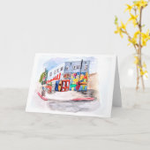 ヴェニスビーチ カード (黄色い花)