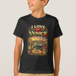 ヴェニス大好き Tシャツ