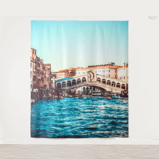 ヴェニス イタリア シーン | 壁画背景 タペストリー (正面)