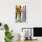 ヴェニセールリドヴィンテージ旅行ポスター ポスター (ホームオフィス)