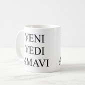 ヴェニヴィディアマービ コーヒーマグカップ (正面左)