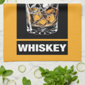 ヴェニヴィディウイスキー | ウイスキーおもしろい愛好家のための引用文 キッチンタオル (折り畳み)