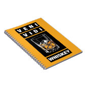 ヴェニヴィディウイスキー | ウイスキーおもしろい愛好家のための引用文 ノートブック (右側)