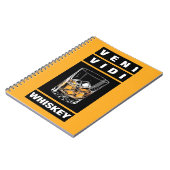 ヴェニヴィディウイスキー | ウイスキーおもしろい愛好家のための引用文 ノートブック (左側)