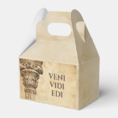 ヴェニヴィディエディおもしろいエンシェントローマラテンことわざ フェイバーボックス (正面サイド)