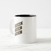 ヴェニヴィディヴィチ ツートーンマグカップ (正面左)