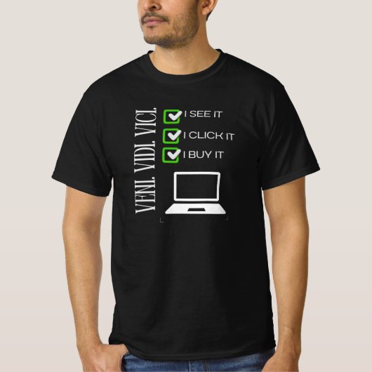 ヴェニヴィディヴィチ Tシャツ (正面)