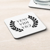 ヴェニ・ヴィディ・ヴィチ来私は私が征服を見た コースター (左側)