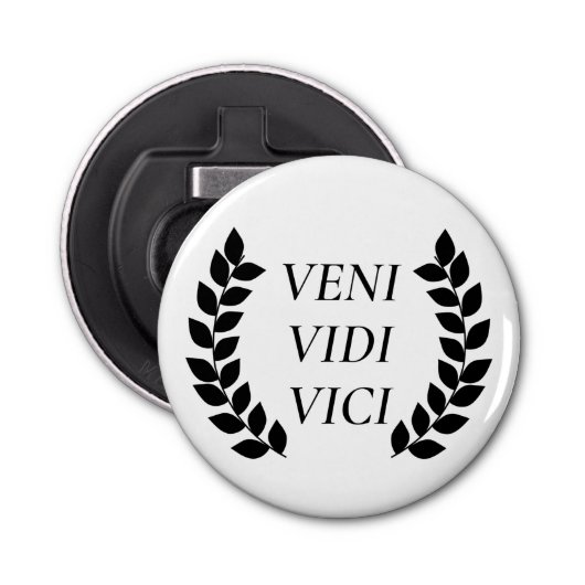 ヴェニ・ヴィディ・ヴィチ来私は私が征服を見た 栓抜き (正面)