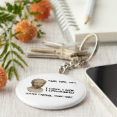 ヴェニ、ヴィディ、ヴィチ – 私は見来た、私は征服した キーホルダー (側面)