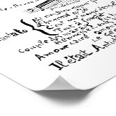 ヴェヌデディウズ・ギョーム・アポリーネール ポスター (角)