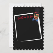 ヴェネカスタムツィア60thでトファトとの彫刻 招待状 (裏面)