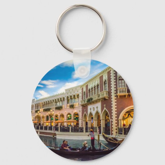 ヴェネチアラスベガスゴンドラカナル建築 キーホルダー (正面)