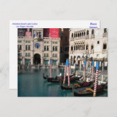 ヴェネチアンカジノリトルイタリアラスベガスポストカード ポストカード (正面/裏面)