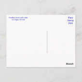 ヴェネチアンカジノリトルイタリアラスベガスポストカード ポストカード (裏面)