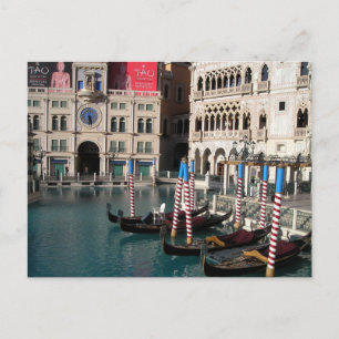 ヴェネチアンカジノリトルイタリアラスベガスポストカード ポストカード