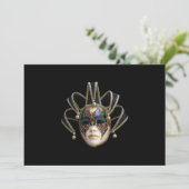 ヴェネチアンマスク招待状 招待状 (スタンド正面)